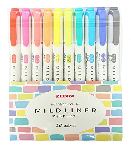マイルドライナー Amazon.co.jp: ゼブラ 蛍光ペン マイルドライナー 親しみマイルド色 +